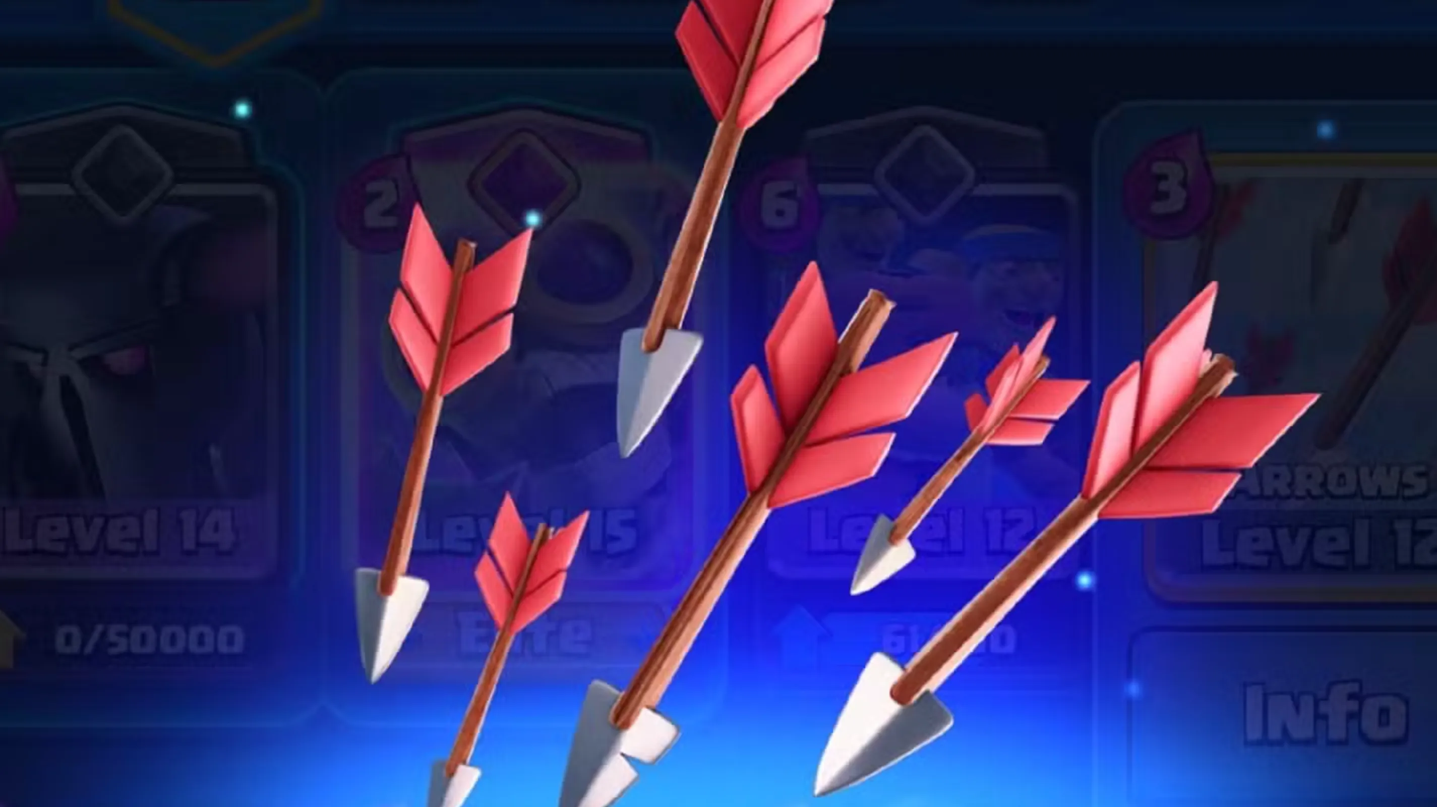 Arrows clash royale
